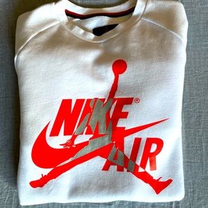 Jordan crew neck mens large